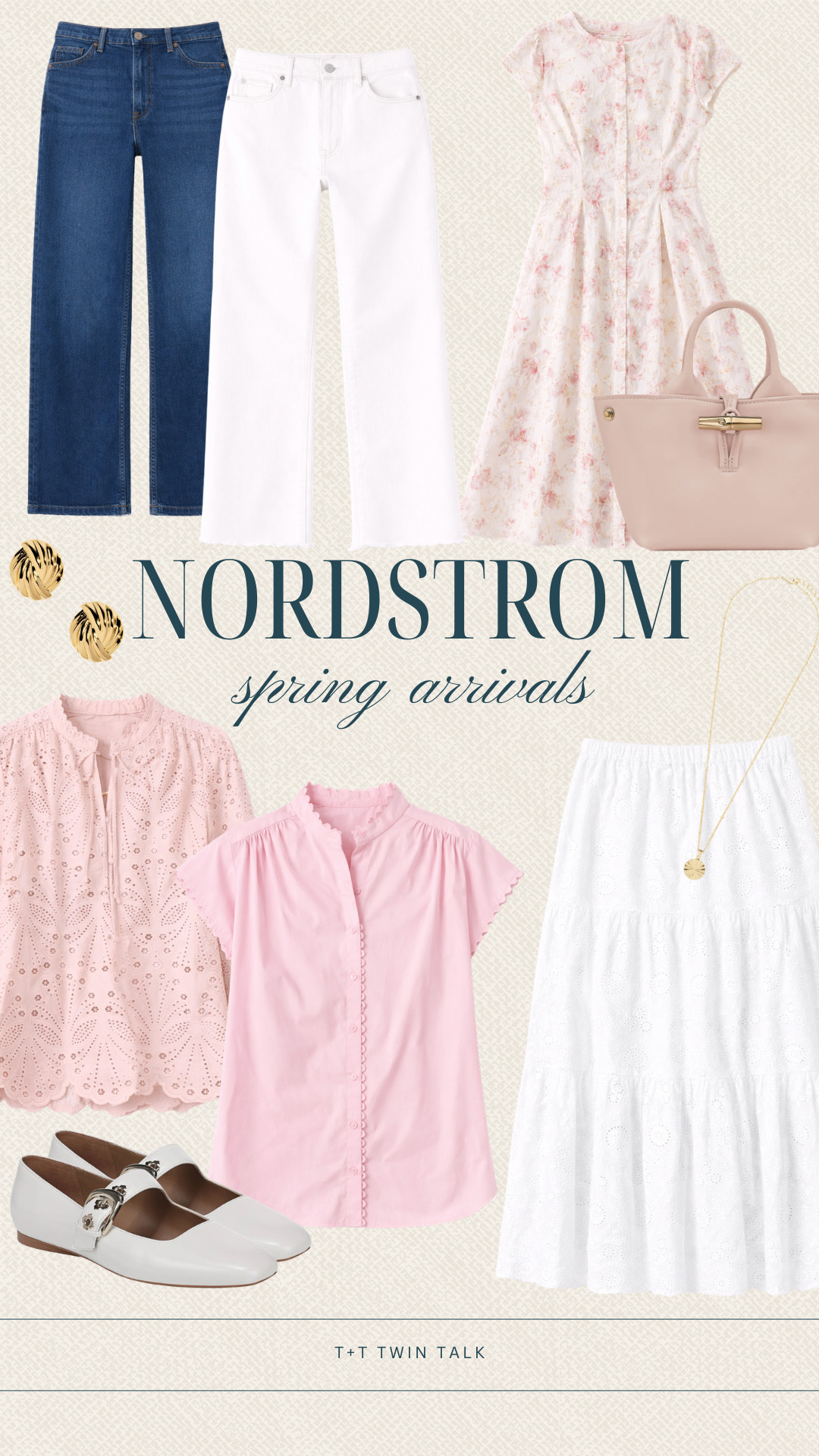 Spring arrivals from Nordstrom are here! From Soft pinks, fresh whites, and classic denims make these outfits feel easy for the season. These are the perfect pieces to start building your spring wardrobe. 

 #LTKSeasonal #LTKOver40 #LTKMidsize