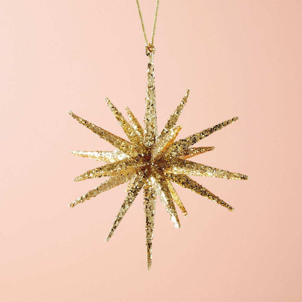 Celestial Burst Ornament – Gold | West Elm (US)