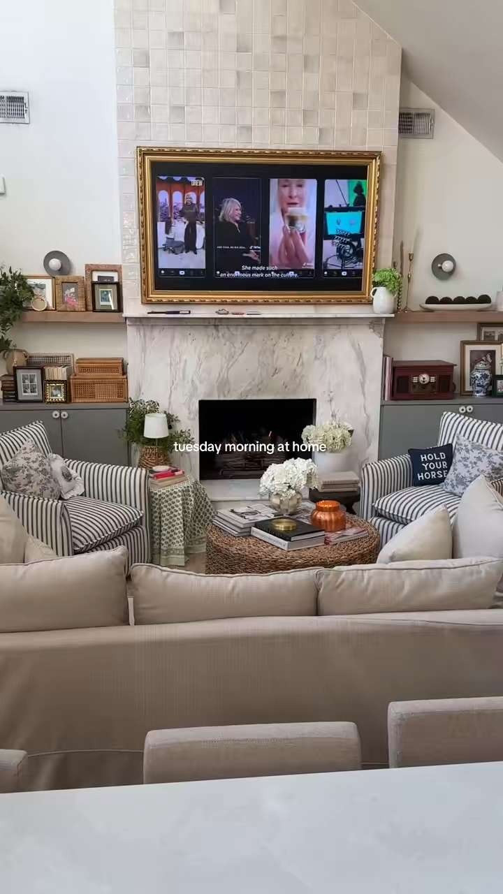 tuesday morning at home 🧸🏡🩷 

 #LTKSeasonal #LTKHome #LTKStyleTip