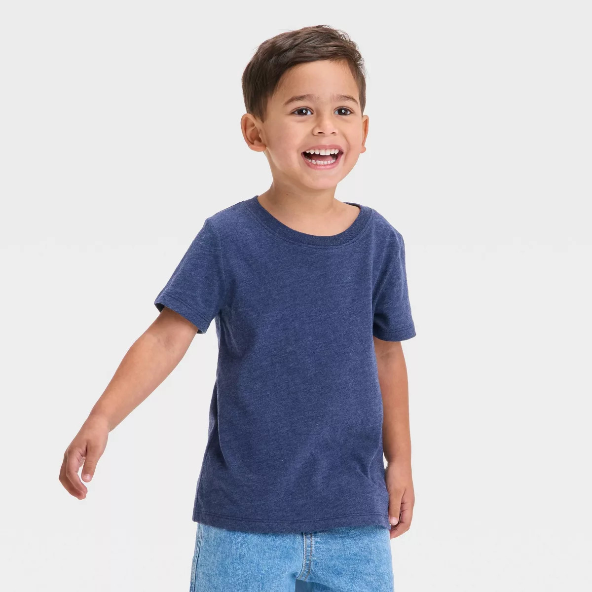 Toddler Boys' Short Sleeve Solid T-Shirt - Cat & Jack™ | Target