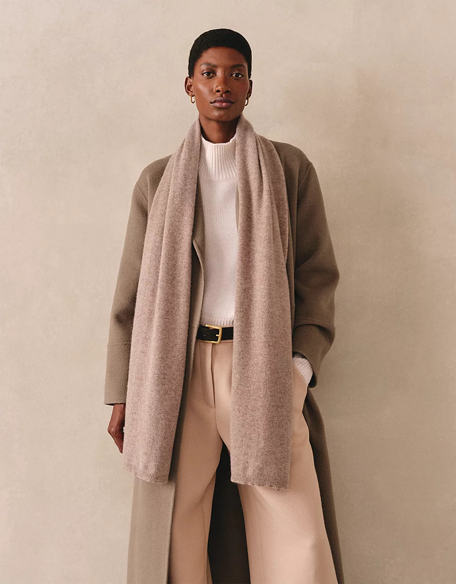 Cashmere Essential Scarf | The White Company UK & ROW