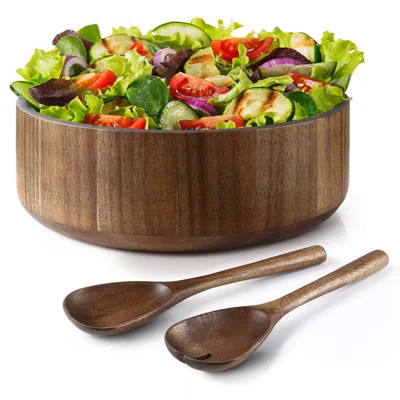 Loon Peak® Heidelinde Wood Salad Bowl | Wayfair North America