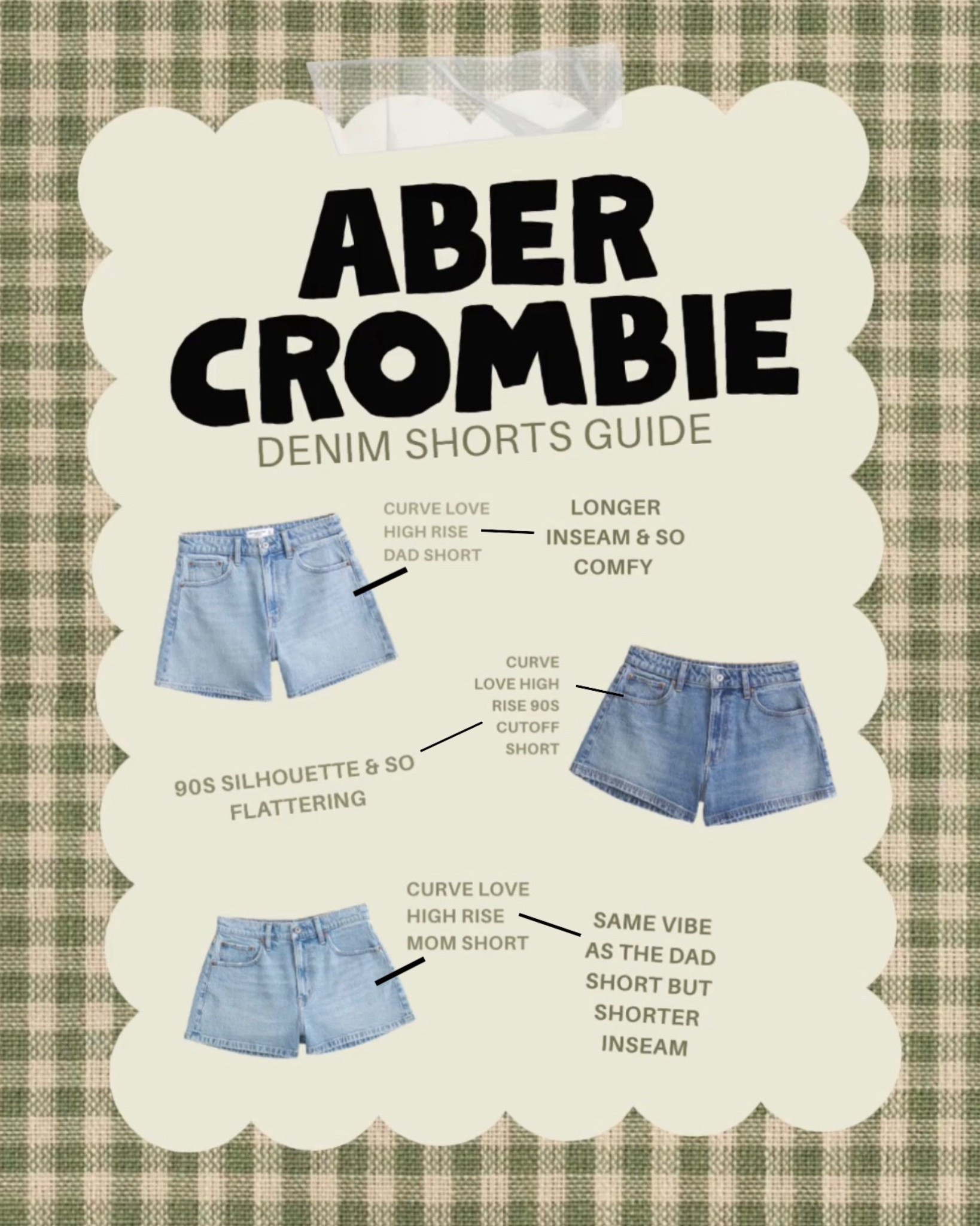 20-40% OFF OF EVERYTHING @abercrombie !! + and additional 15% off with code SPRINGAF! 

linking my favorite curve love denim shorts!! most of them are IN FULL STOCK but won’t be for long i’m telling you!!! 

#LTKSaleAlert #LTKmomlife #LTKootd