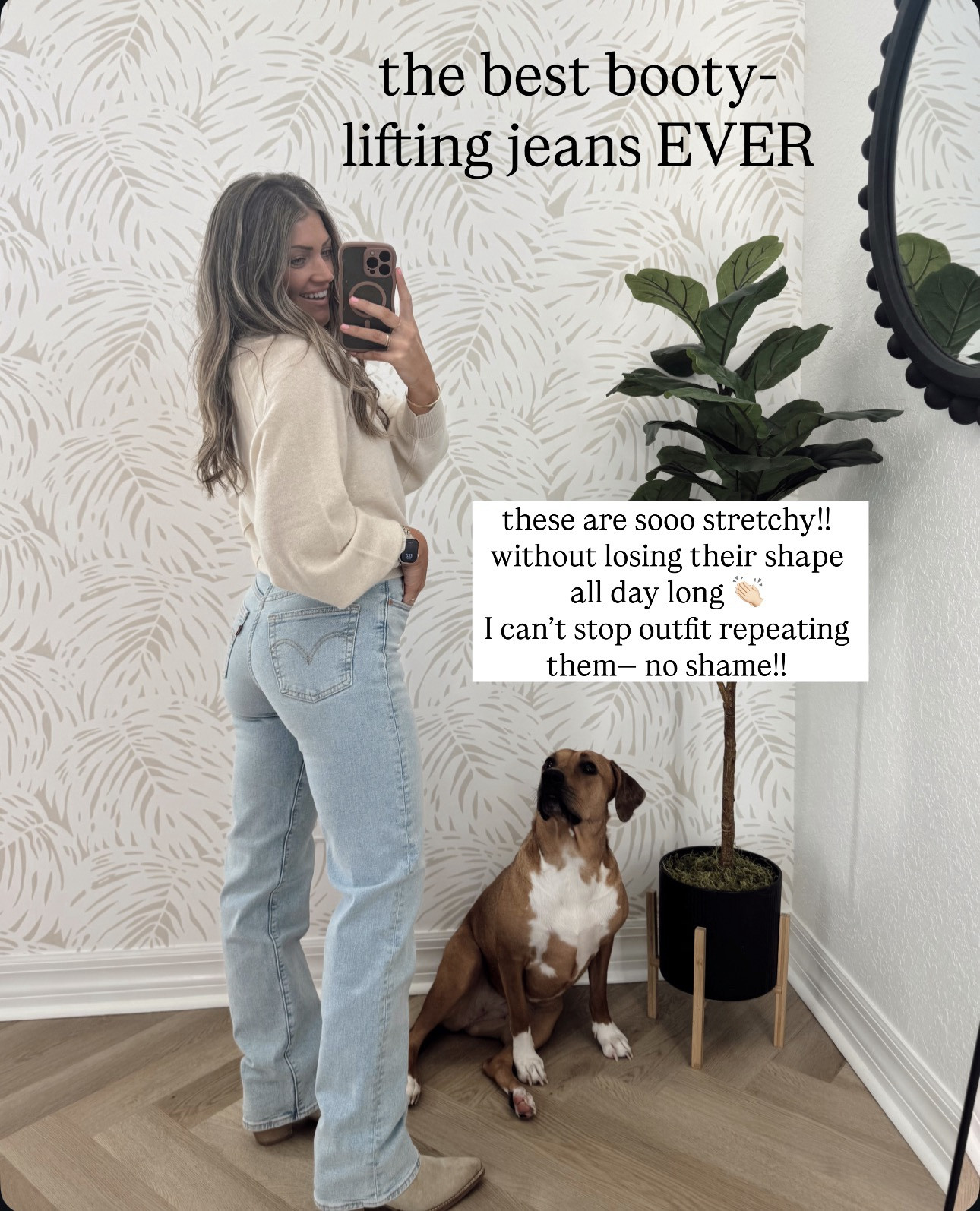 Size 0/25 jeans - down one size!
XS Henley 