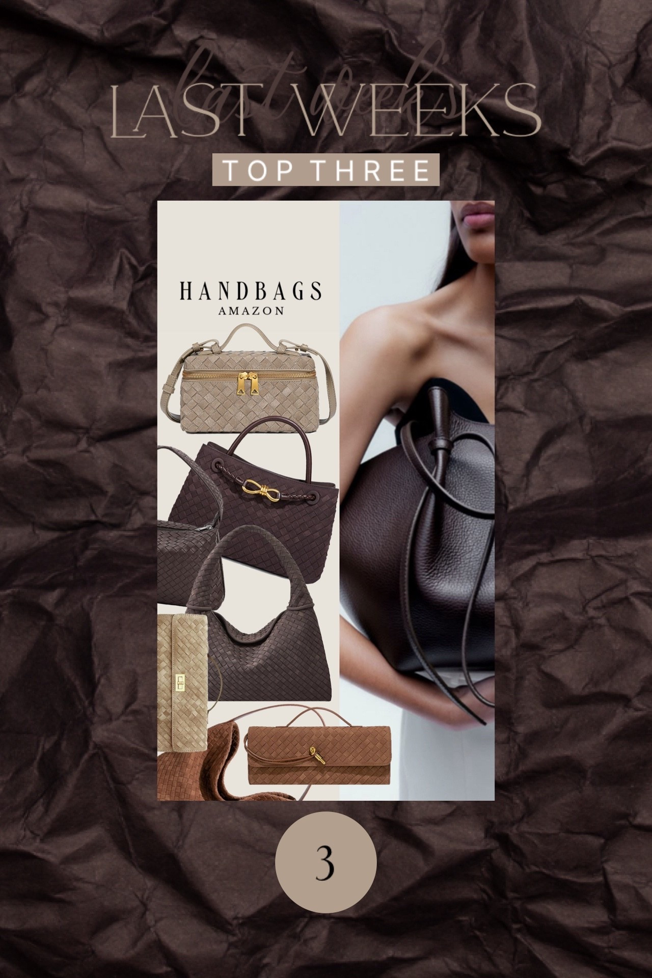 Amazon best sellers 🤎

#handbag #bag #dupe #bags #weave clutch 

#LTKWorkwear #LTKFindsUnder100 #LTKootd