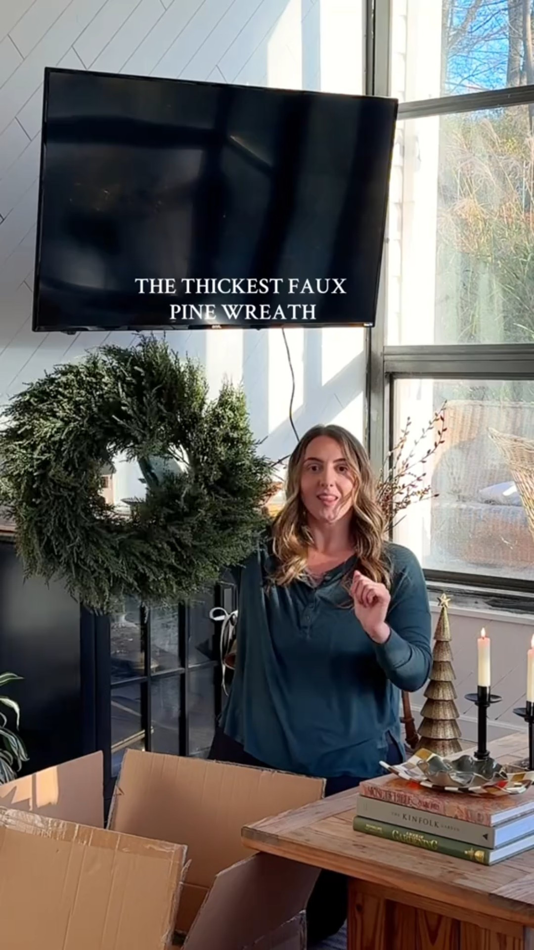 Repost from last year because I still LOVE this THICK faux pine wreath from Amazon!! It’s 24 inches and it’s so versatile all year round with the right additions to it! Save this for when it goes on sale! 

#LTKHoliday #LTKSeasonal