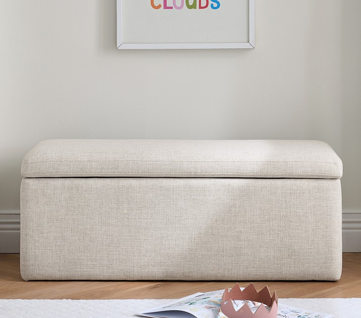 End-of-Bed Storage Bench | Pottery Barn Kids
