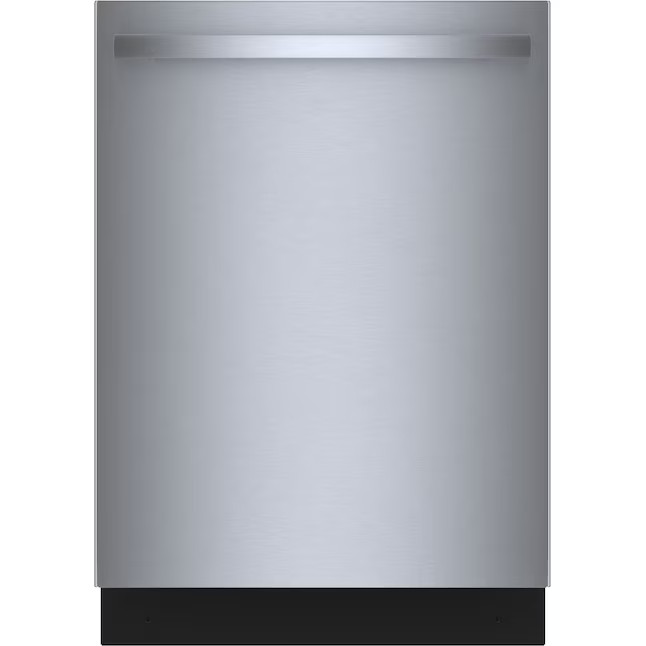Bosch Benchmark Series 24-in Top Control Built-in Dishwasher With Third Rack ( Stainless steel ) ... | Lowe's
