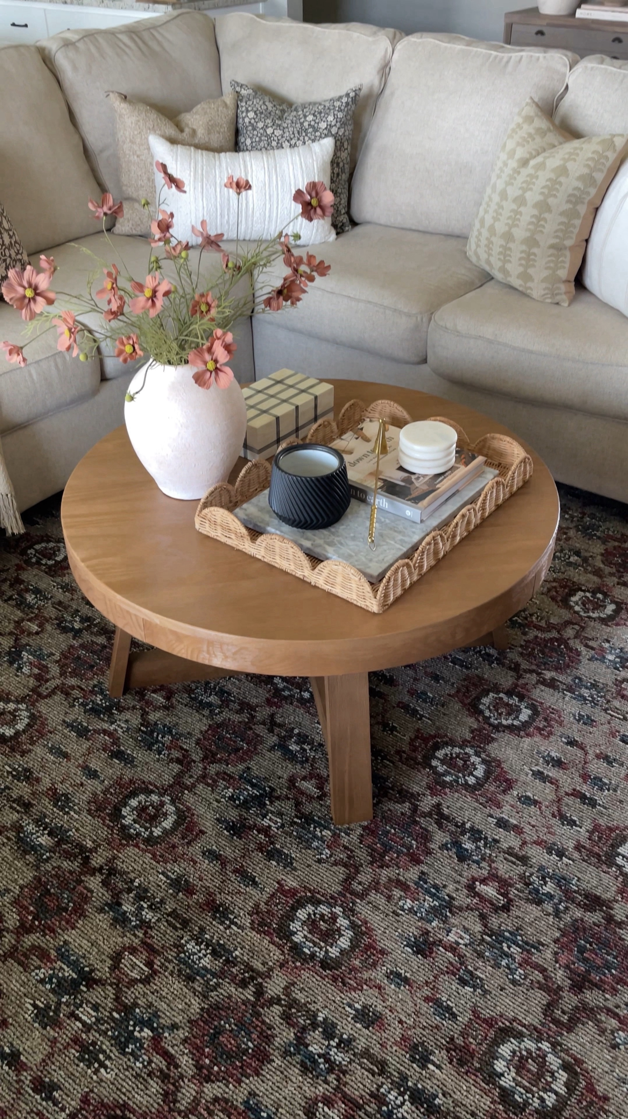 How gorgeous is this washable rug from Revival?! 😍 They recently launched 4 new collections and this was my favorite ❤️ I just love the pattern and the deep rich colors! It’s low pile too, which will make cleaning a breeze 👏🏻👏🏻

#LTKHome #LTKVideo #LTKSeasonal