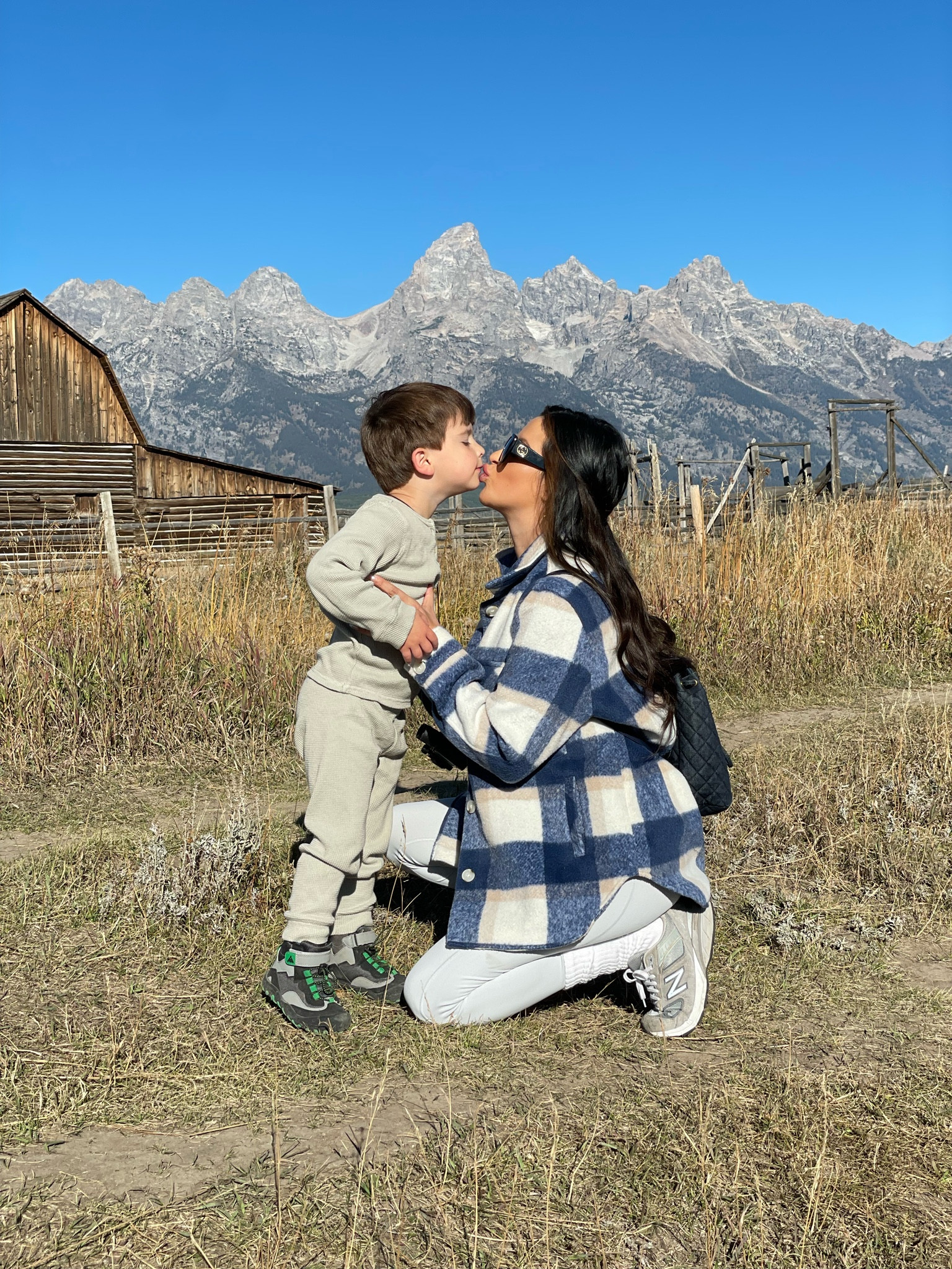 Plaid blue shacket
New balance 990

#LTKstyletip