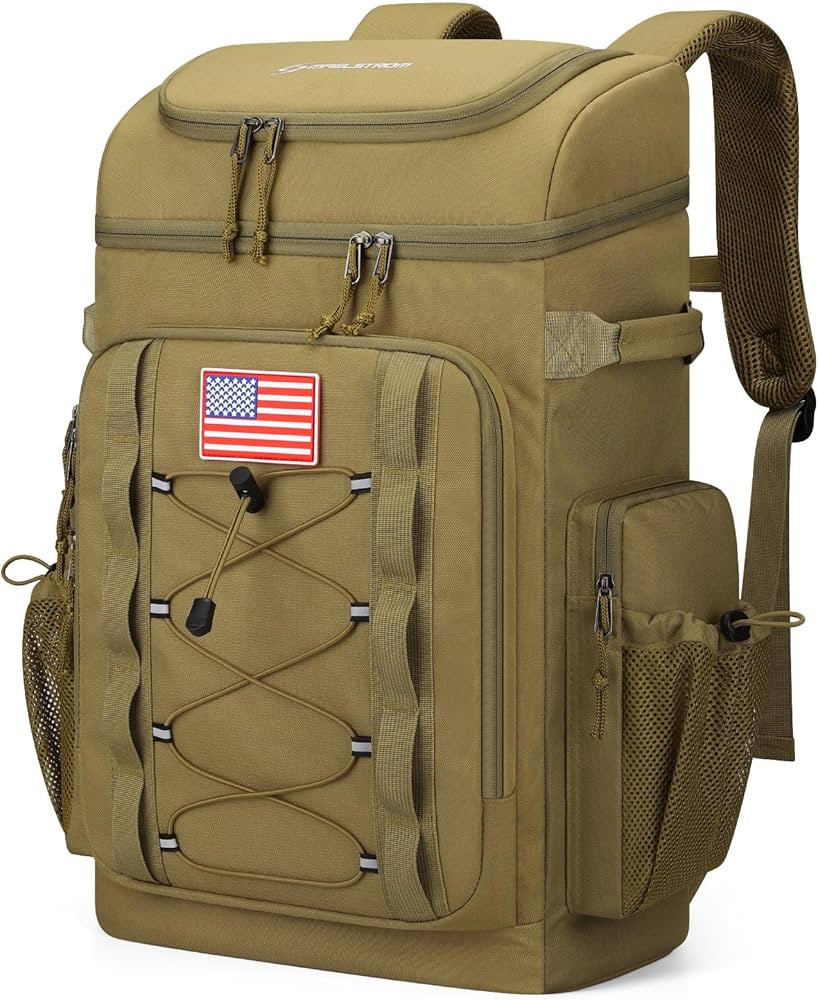 Maelstrom Backpack Cooler,Soft Lightweight Leakproof Cooler Backpack,Men Women 35/50 Can Insulate... | Amazon (US)