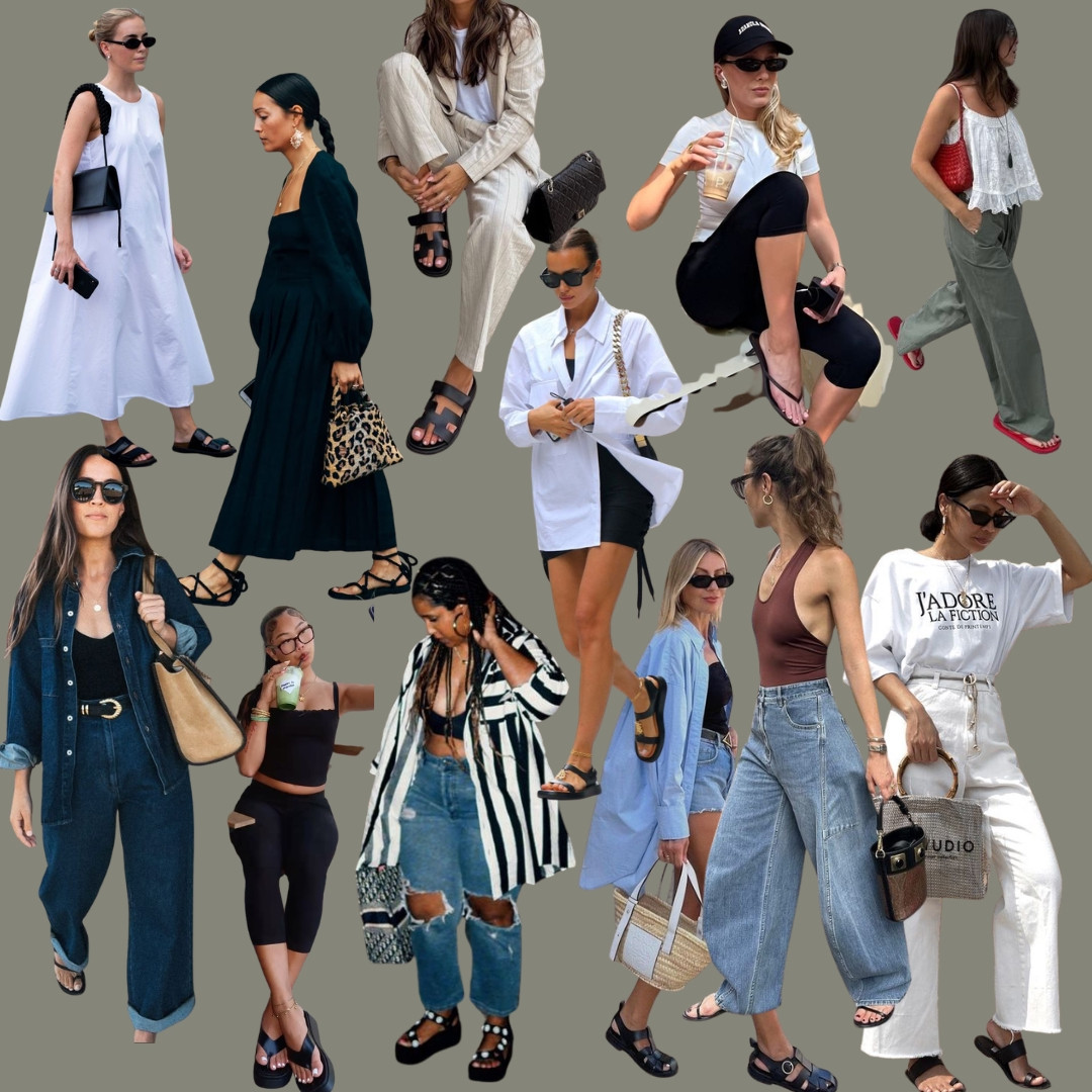The one you can actually walk in all day. A flat or barely-there sandal is the summer workhorse — pairs with everything in this edit and keeps the whole look relaxed and intentional. Under $50, this is a no-brainer add. 

 #LTKSeasonal #LTKSaleAlert