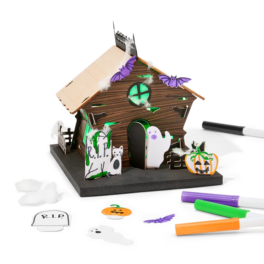 Light-Up Haunted House | KiwiCo | KiwiCo