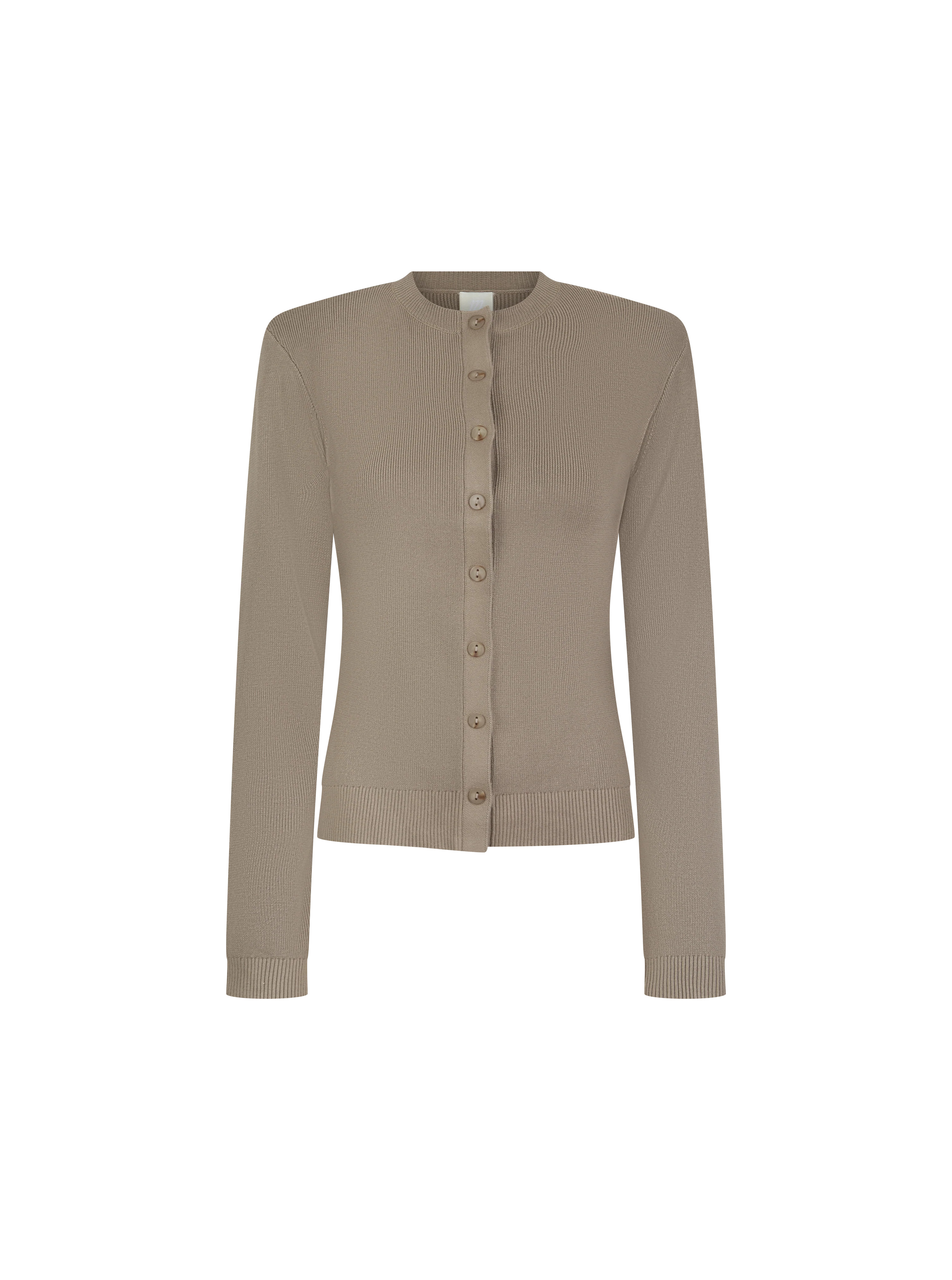 Retreat Ribbed Knit Top - Taupe | Maebe