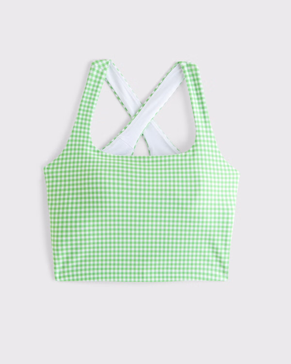 YPB sculptLUX Strappy-Back Tank | Abercrombie & Fitch (US)