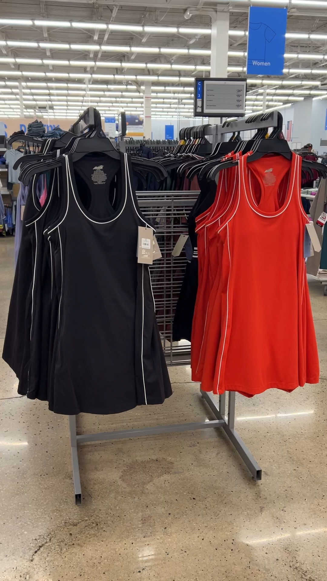 Walmart piped trim active dress with built in shorts and easy bathroom access! $26. Compare with Alo or Lululemon. Fit is tts. #walmartfashion 

#LTKActive
