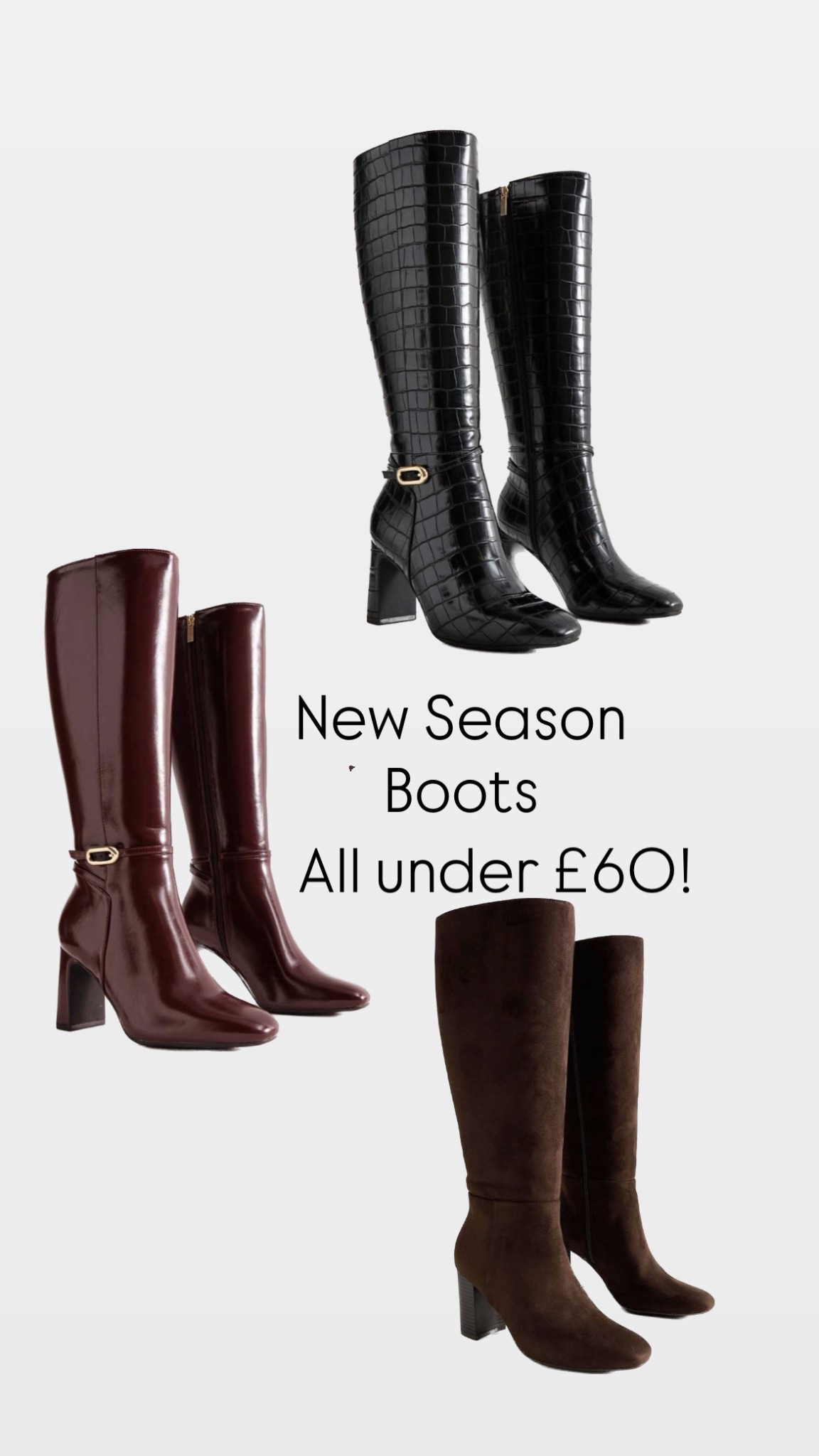 New Season Boots 👢 under £60!

#LTKautumn #LTKFashionMonth #LTKuk