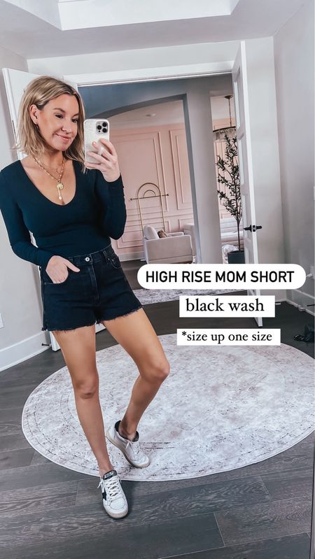 High rise mom shorts from Abercrombie- they have the most comfortable shorts. I always size up!

#LTKover40 #LTKfindsunder100 #LTKstyletip