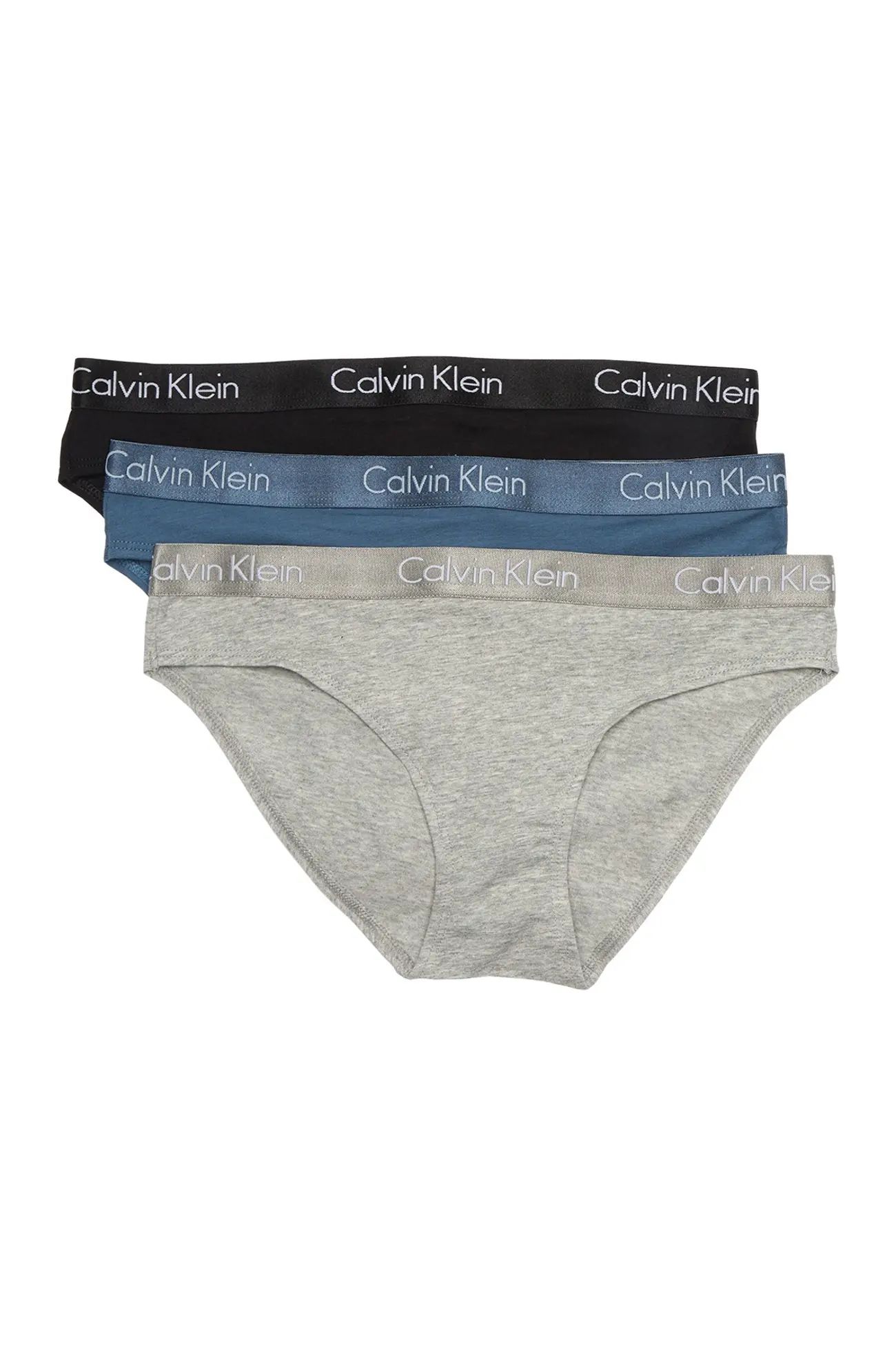 Calvin Klein | Motive Cotton Bikini Panties - Pack of 3 | Nordstrom Rack | Nordstrom Rack