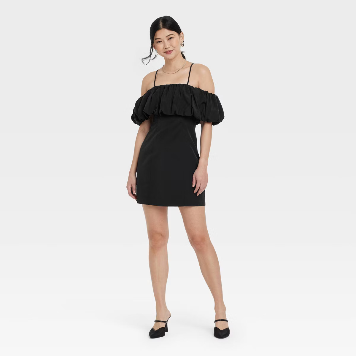 Women's Ruffle Mini A-Line Dress - A New Day™ | Target