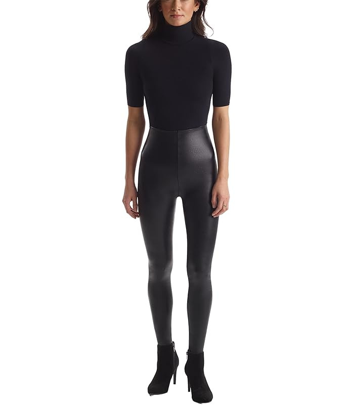 Commando Petite Faux Leather Leggings SLG06P | Zappos