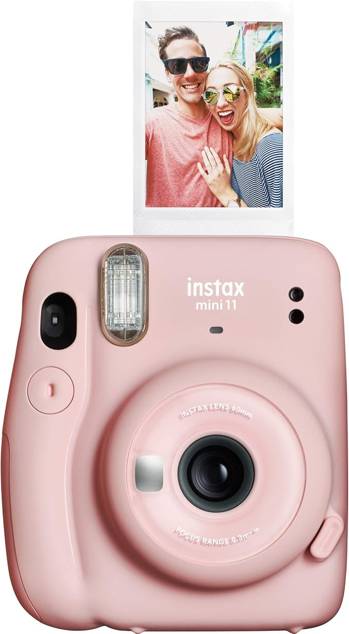 Fujifilm Instax Mini 11 Instant Camera - Blush Pink | Amazon (US)