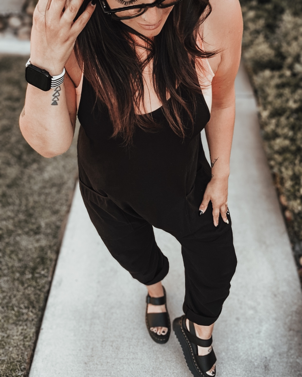 Shoes: Dr. Martens (sz7) 
Romper: Amazon (m)

#LTKstyletip #LTKfindsunder50 #LTKbeauty