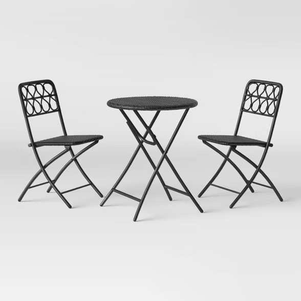 Britanna 3pc Folding Patio Bistro Set - Opalhouse™ | Target