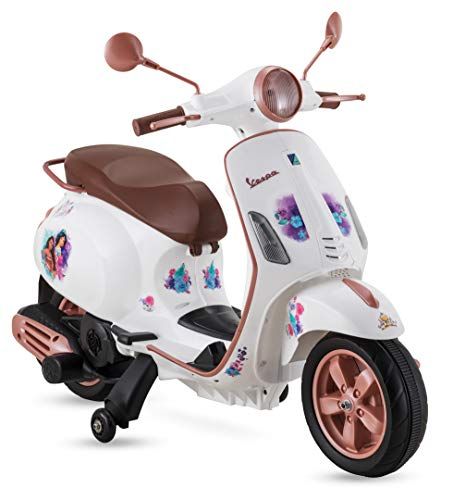 Kid Trax Toddler Disney Princess Vespa Scooter Electric Ride On Toy, 3-5 Years Old, 6 Volt, Max Weig | Amazon (US)