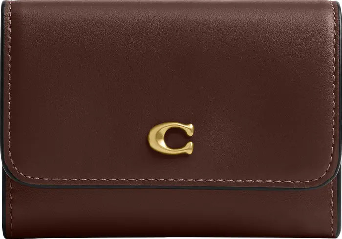 COACH Essential Leather Card Holder | Nordstrom | Nordstrom