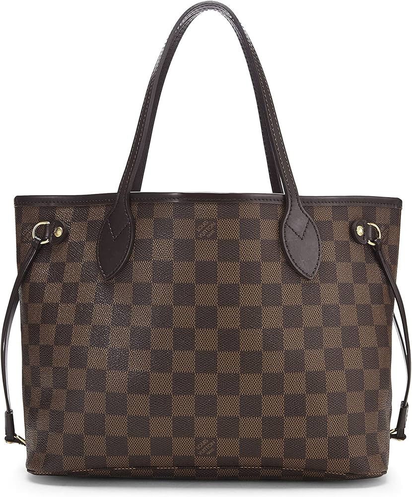 Amazon.com: Louis Vuitton, Pre-Loved Damier Ebene Neverfull PM, Brown : Clothing, Shoes & Jewelry | Amazon (US)