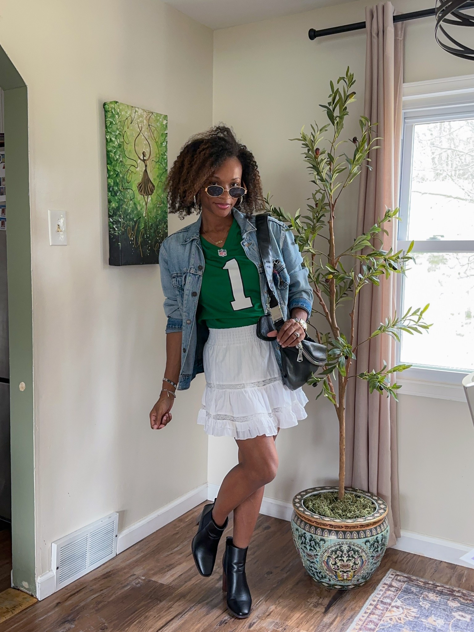 How I’m wearing my Eagles gear off season