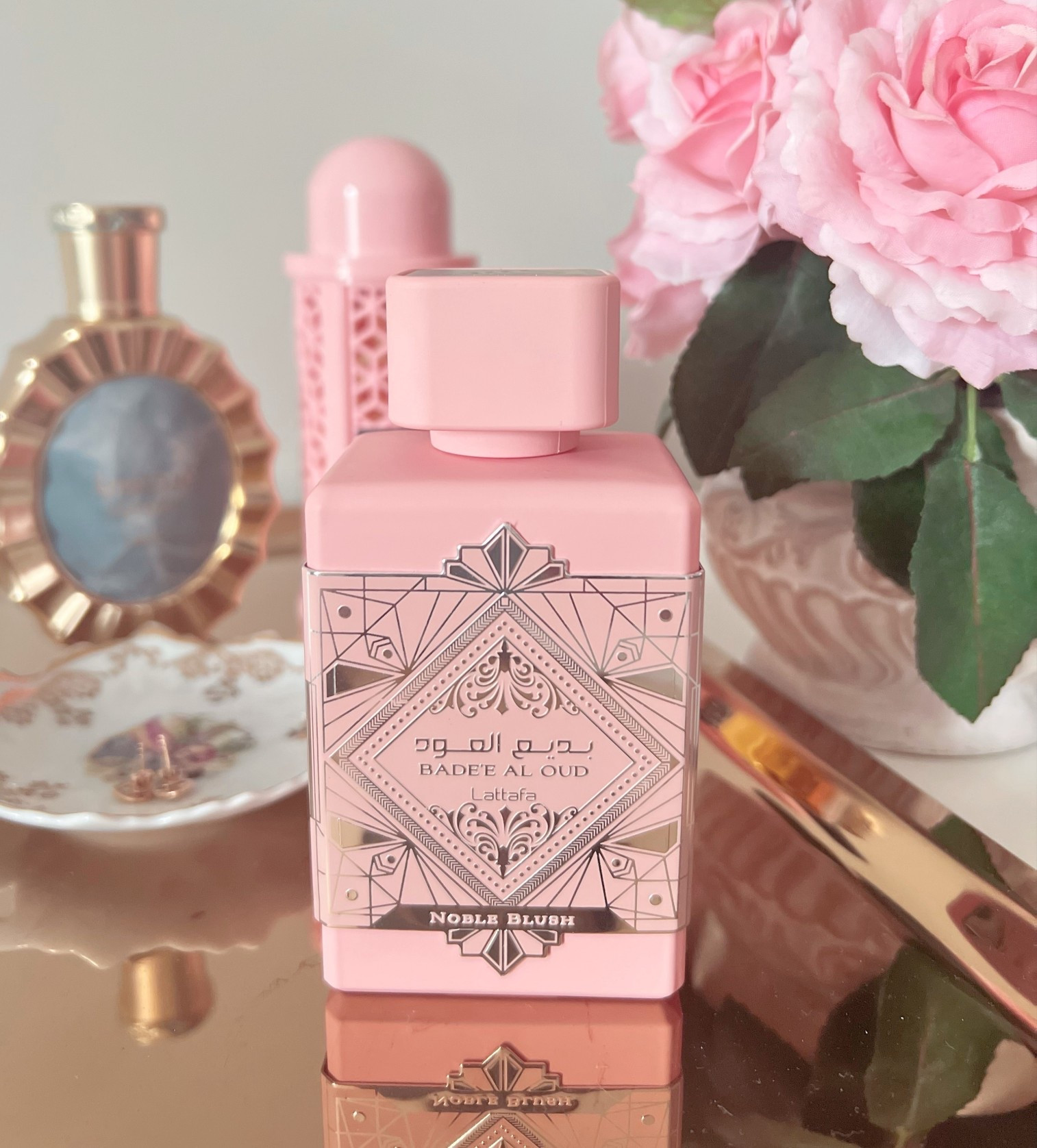 Favourite fragrance at the moment. So delicious and beautiful. Rose and creamy vanilla. Soft and sweet. Badee Al Oud Blush Eau Parfum. Floral fruity vanilla.

#LTKsummer #LTKcanada #LTKbeauty