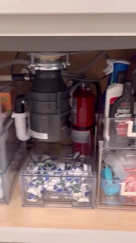Comment SINK and I’ll send you the link 🔗

Under-the-sink organization that just makes sense ✨ No more digging through a cabinet full of chaos! Everything has a place, it’s easy to grab, and it makes cleaning so much easier. 🧼🤍

#UnderTheSinkOrganization #SinkOrganization #KitchenOrganization #HomeOrganization #OrganizedHome KitchenStorage CleaningOrganization OrganizationIdeas HomeHacks KitchenHacks