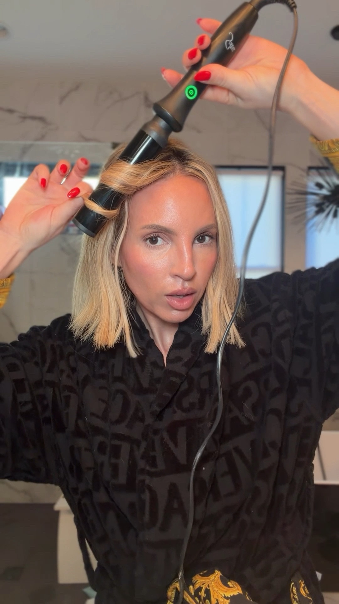 I swear this is the answer to a bob curl. If you like that undone wave this is it. I use the size 1.5 barrel￼

#LTKselfcare #LTKstorytime #LTKBeauty