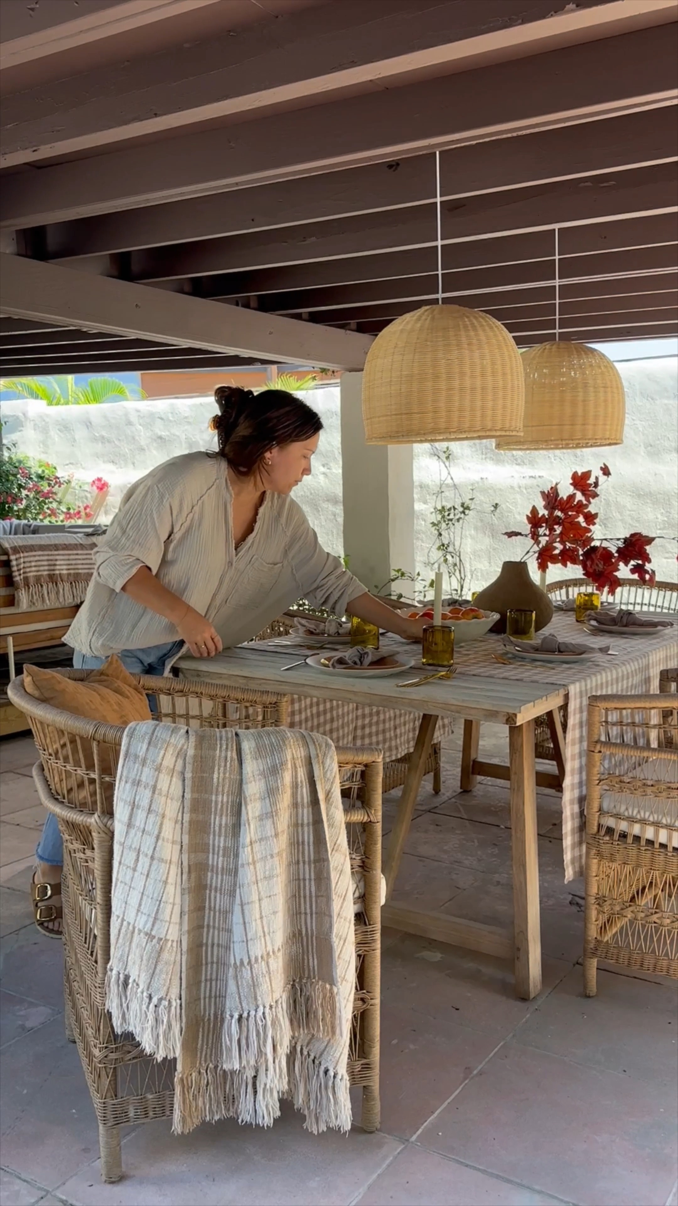 These rattan lights were the perfect touch to our outdoor patio space! They are currently 29% off with an additional 8% off coupon! 

#LTKsalealert #LTKhome #LTKVideo