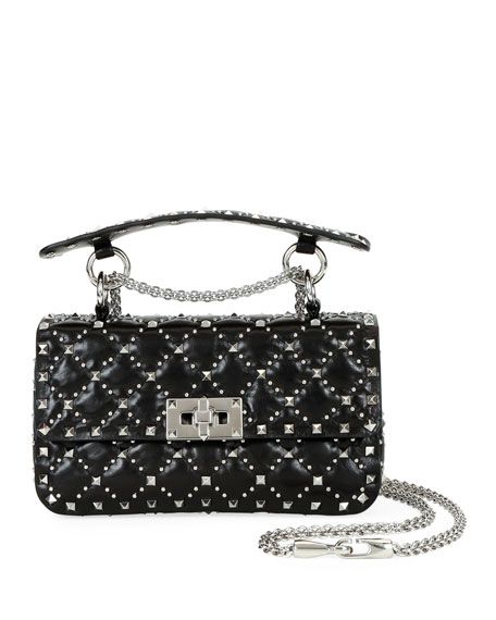 Valentino Garavani Spike.It Small Micro-Stud Shoulder Bag | Neiman Marcus