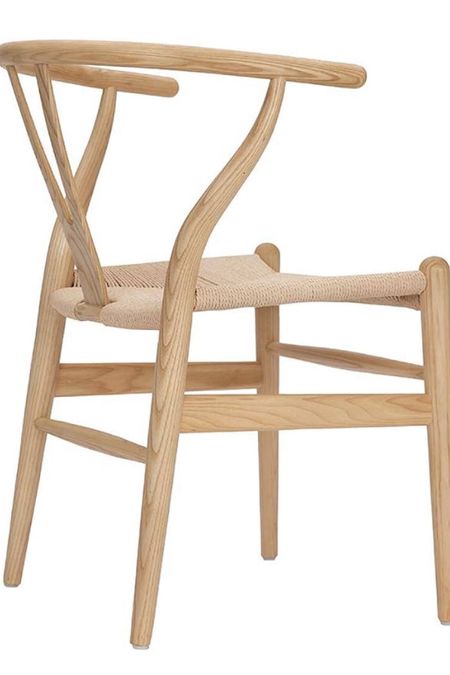 Our wishbone dining chairs are on sale right now! The quality is great. 