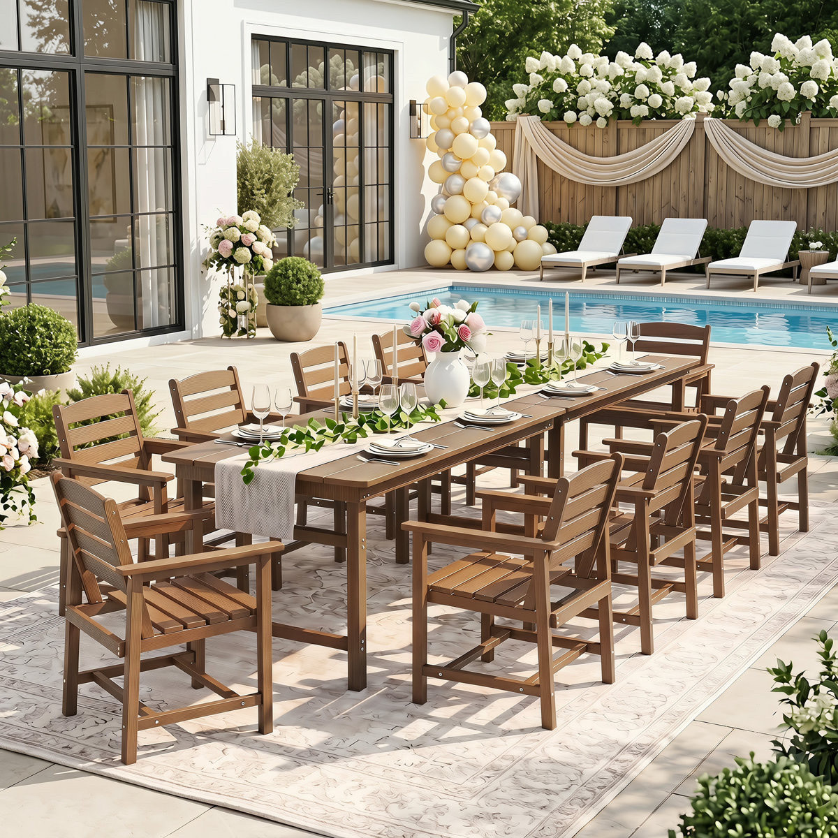 6 person outdoor dining set

We love this versatile outdoor dining set. It has a hole for an umbrella. 

Patio dining set built withstand elements outdoor and long lasting performance. @Wayfair

#LTKU #LTKHome #LTKSaleAlert