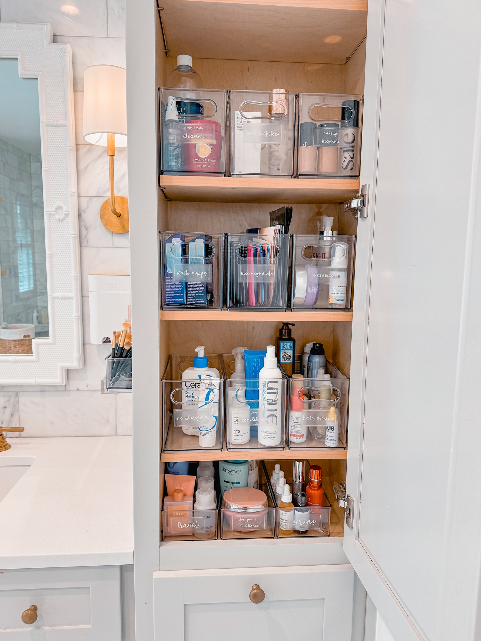 Have you ever picked up some bins to spruce up a space only to be disappointed? This bathroom was like that. The products themselves weren’t bad but in this space, they just weren’t working. Take a look at what a difference the right products can make!✨

#LTKfamily #LTKhome #LTKbeauty