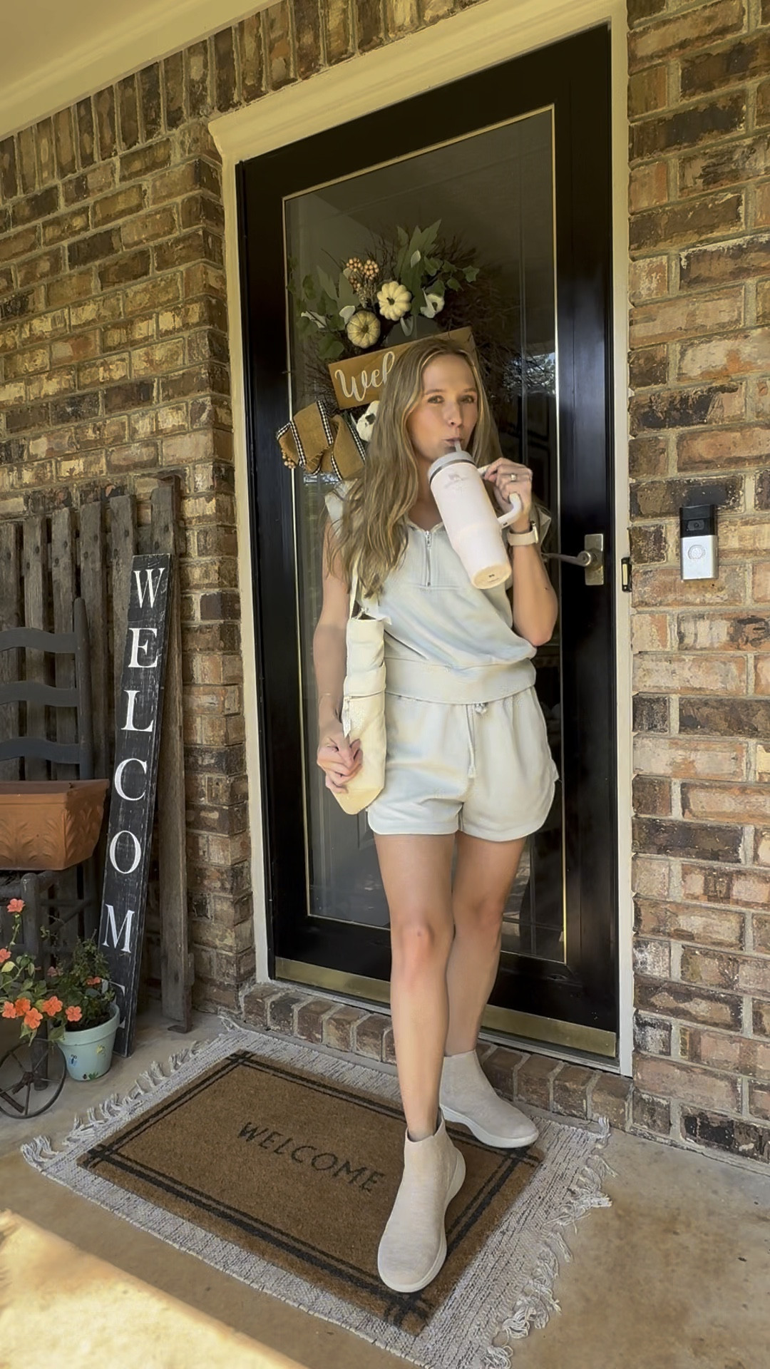 Vivaia’s urban sneaker boots >> 🍂🫶🏻 paired it with this set from a local boutique, but these shoes are so soft & can be worn with any outfit! 

#LTKU #LTKVideo #LTKSeasonal