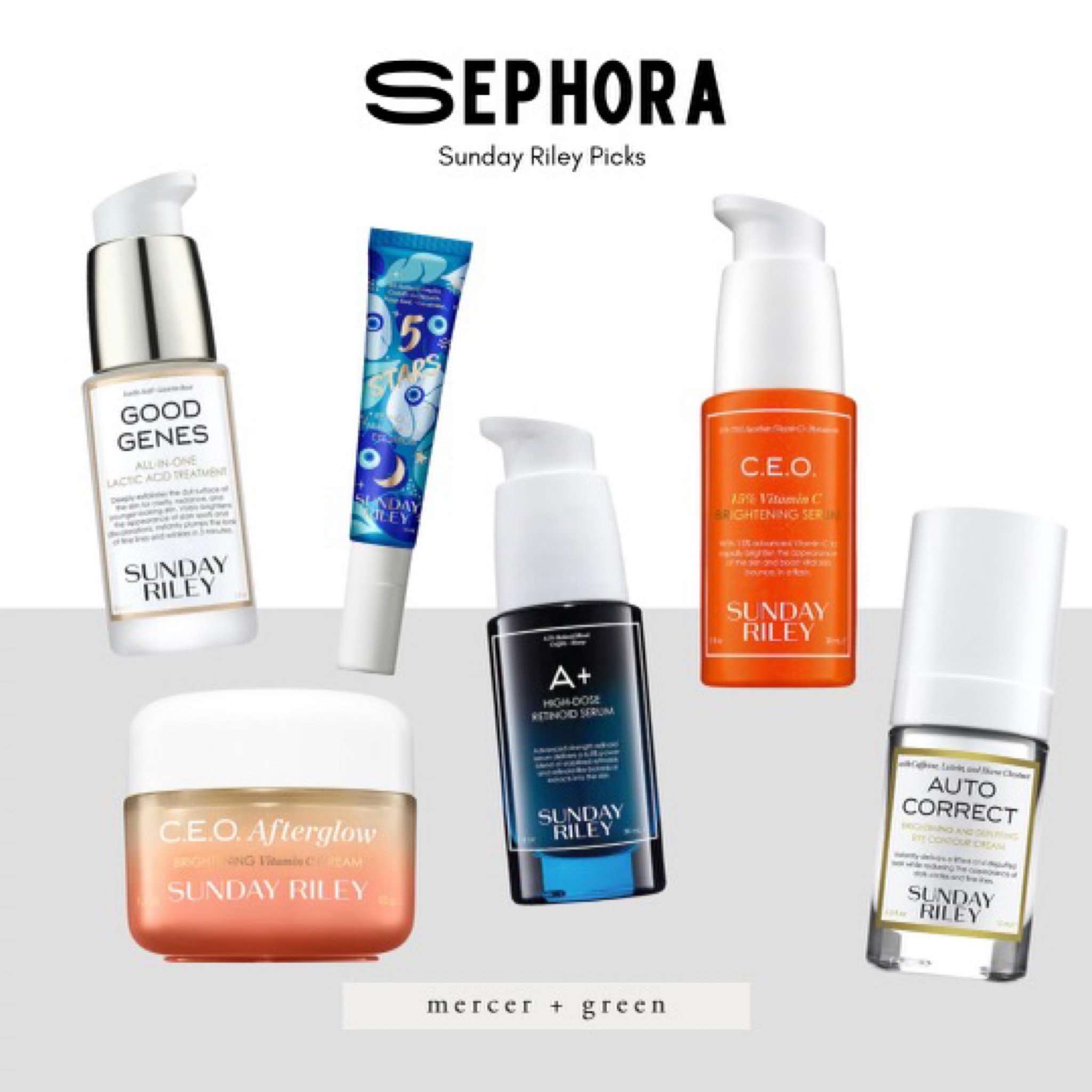 My go to Sunday Riley picks that I use almost everyday! 

#LTKsalealert