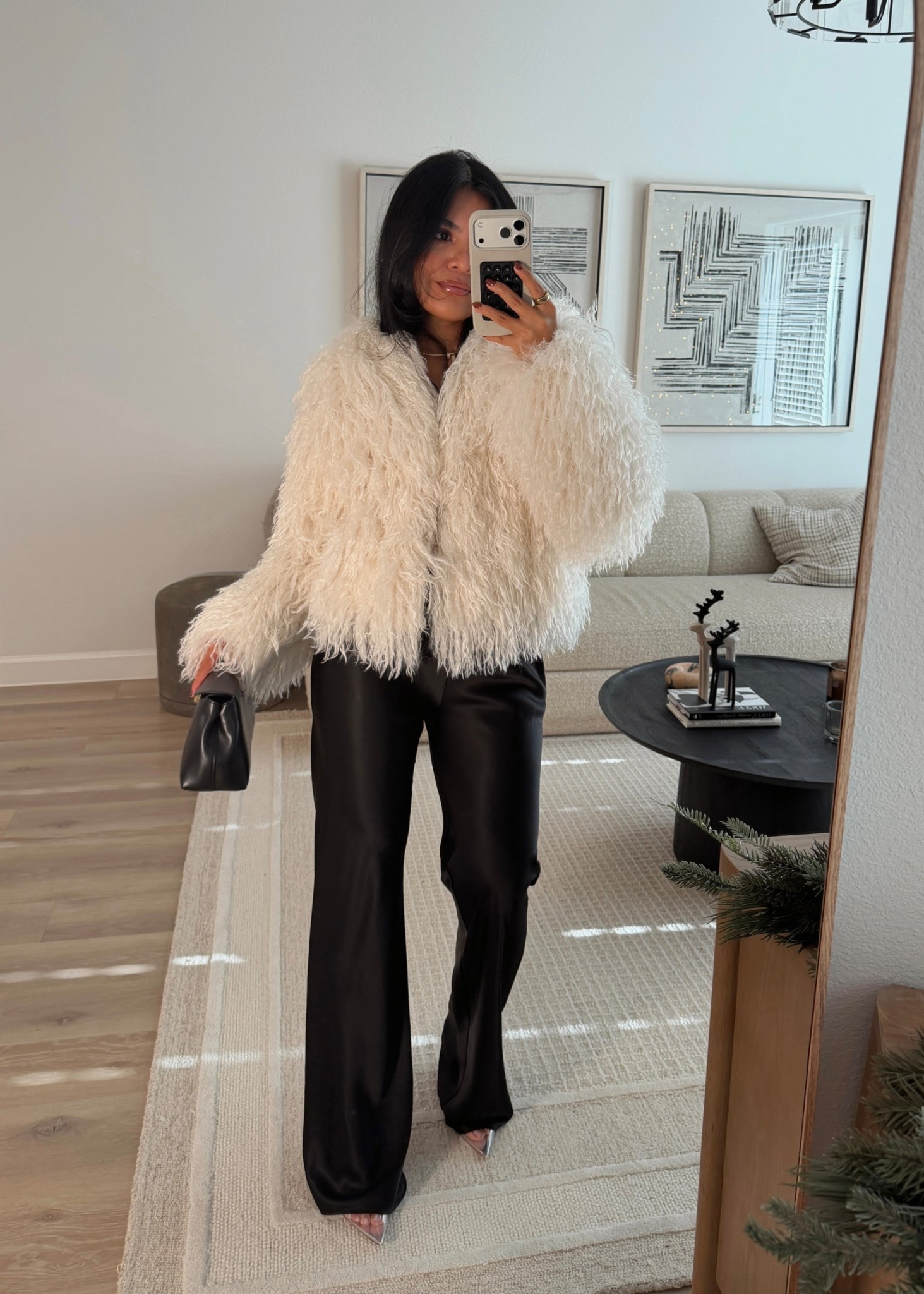 Satin pants on sale!