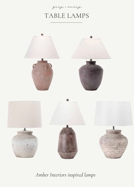 Budget friendly lamps, Amber Interiors inspired 

#LTKhome