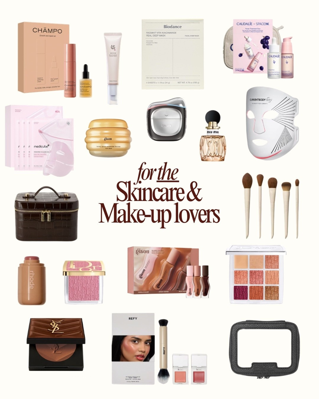 Gifts for the skincare/ make up lovers. Products I love and that would make such a lovely Christmas gift! 

OLIVIAL for 20% off the CurrentBody mask! 

Beauty gifts, make up gifts, gift guide 

#LTKgiftguide #LTKCyberWeek #LTKuk