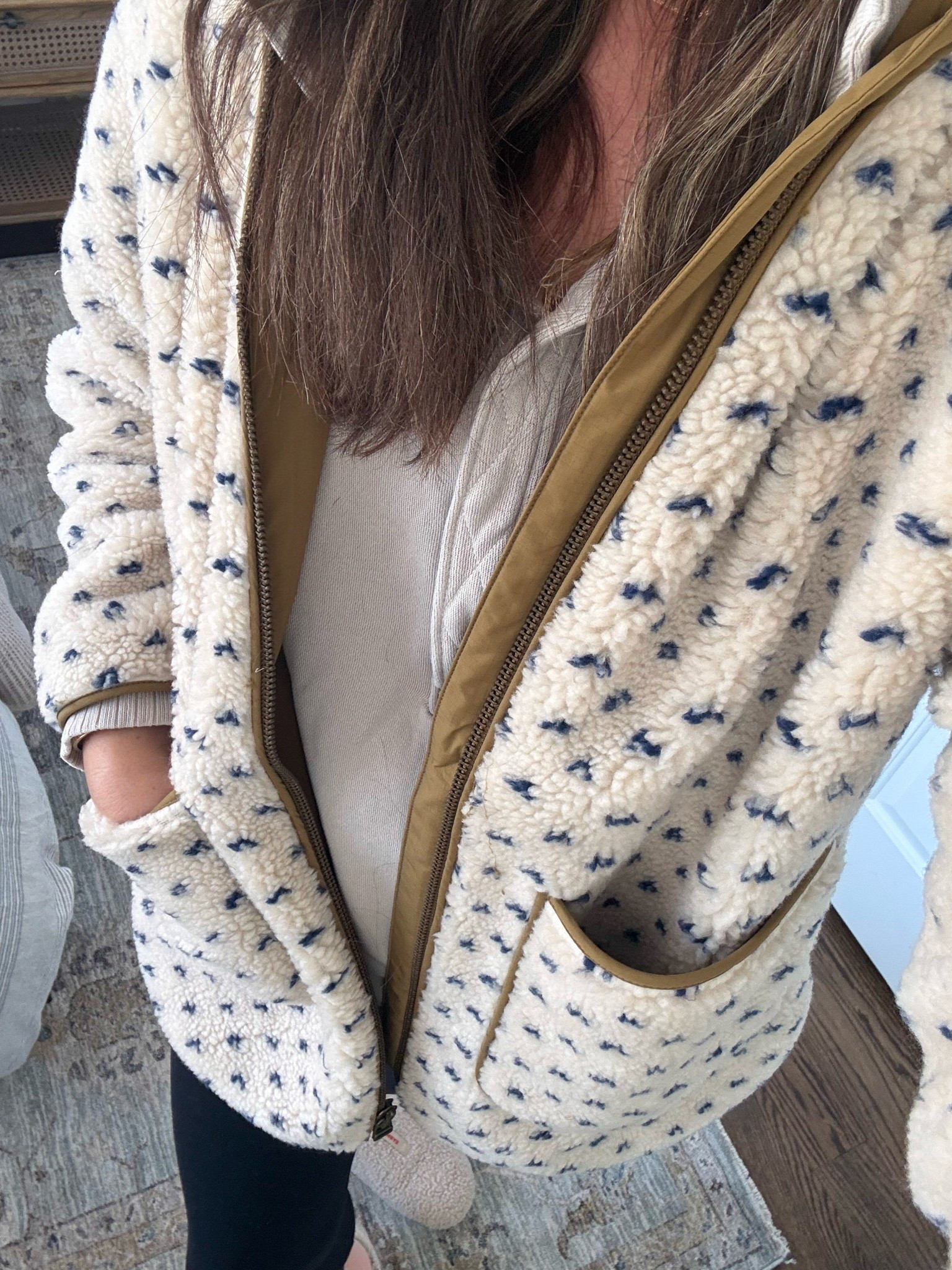 A sherpa jacket is such a good piece for cooler fall days. I love the soft texture and relaxed fit paired with denim for an easy everyday outfit. Perfect for layering over sweaters and tees as the temperatures drop.

sherpa jacket, fall jacket, cozy outerwear, fleece jacket, casual fall outfit, women’s fall fashion, fall layering pieces, everyday jacket, neutral outerwear, fall wardrobe essentials, comfortable fall style, girlonthehudson