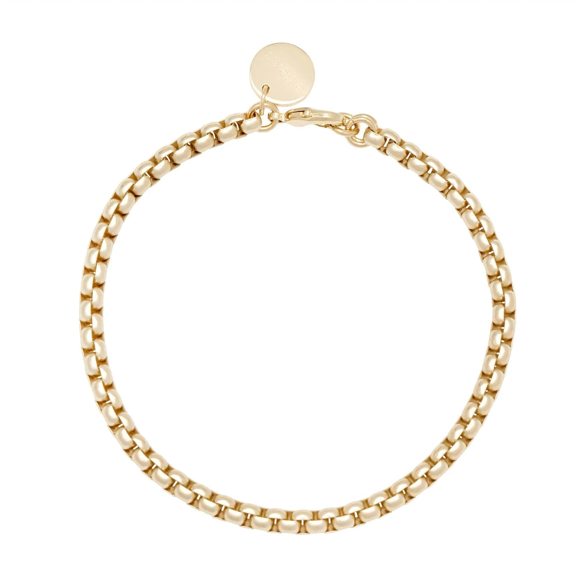 Luciana Box Chain Bracelet | Eklexic