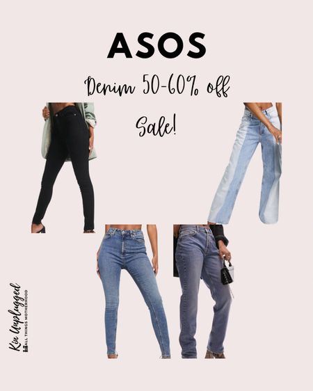 ASOS Denim Sale 50-60% off jeans! 

#LTKfindsunder50