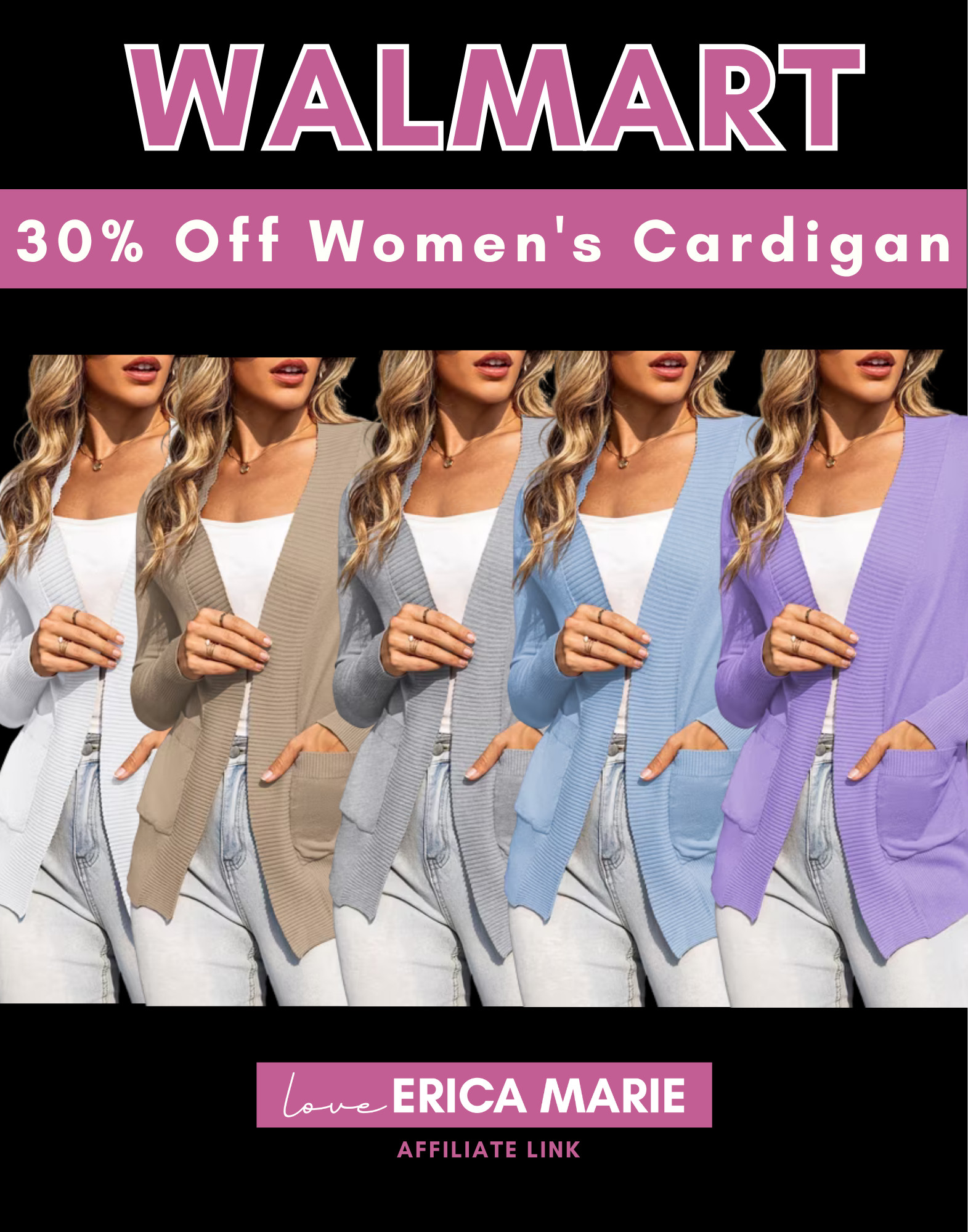 Level up your autumn layering style with this cozy women's cardigan, ideal for throwing over fall outfits at 30% off! 🍂✨ 

 #LTKSaleAlert
