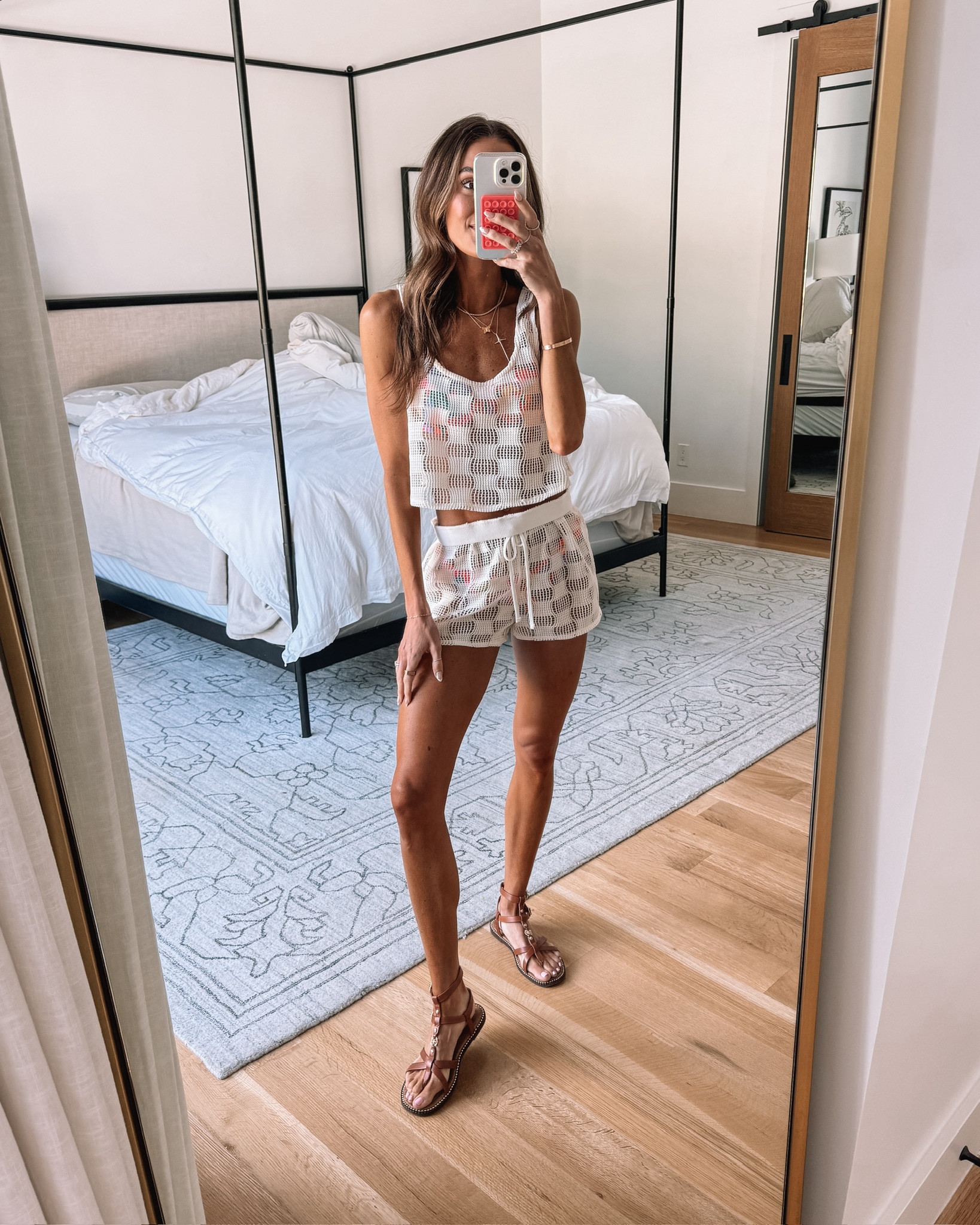 the most adorable coverup set for summer! ☀️
runs tts, wearing xs 

#LTKfindsunder50 #LTKswim